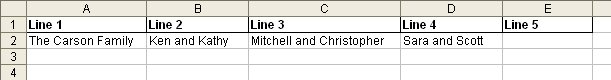 Inner Envelope Template
